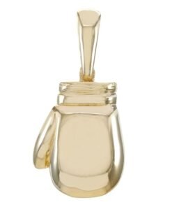 Super Heavy 9ct Gold Extra Large Solid Boxing Glove Pendant