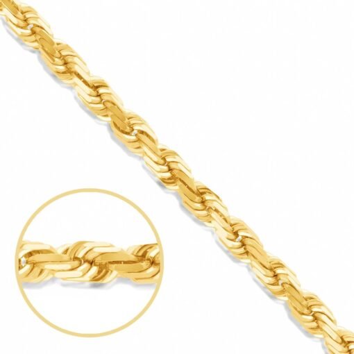 mens rope chain