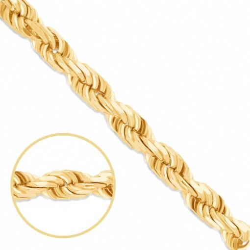 mens rope chain